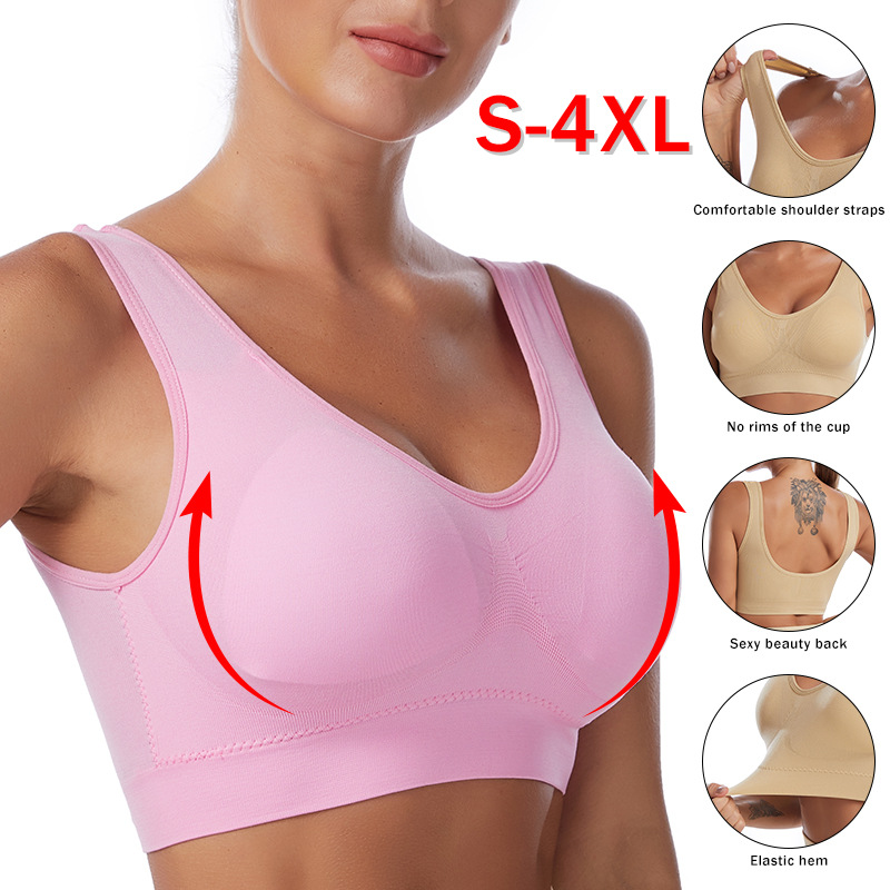 Wirefree Bra Comfort - Sexy Women Bra Plus Size Seamless