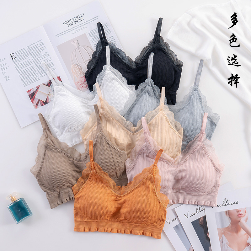 Sheer Bra Lace - 3D Sexy Lingerie Seamless Sport Bra