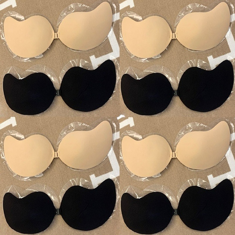 Strapless Bra Adhesive - 1/2pairs Push Up Invisible Bra Strapless