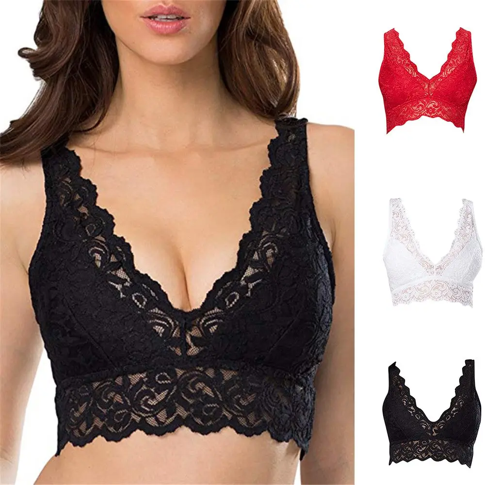 T Shirt Bra Seamless - Women Lace Bras Padded Bralette Bustier