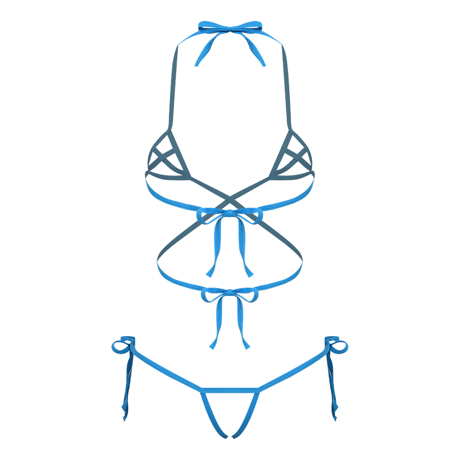 Sheer Bra Lace - Womens Lingerie See Through Bikini Swimwear