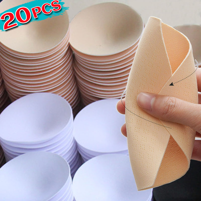 Push Up Bra Silicone - 2/20pcs Removable Sponge Push Up Bra