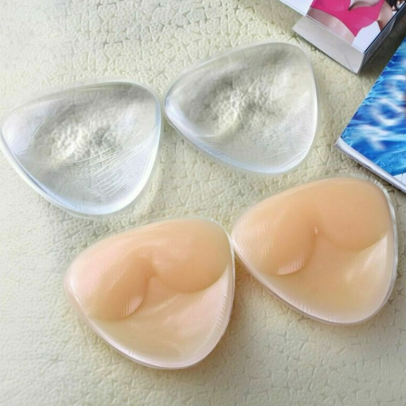 Push Up Bra Silicone - 1pair Swimwear Silicone Bra Inserts Push