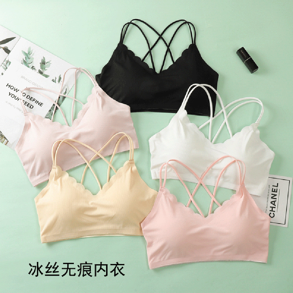 Sheer Bra Lace - 3D Sexy Lingerie Seamless Sport Bra