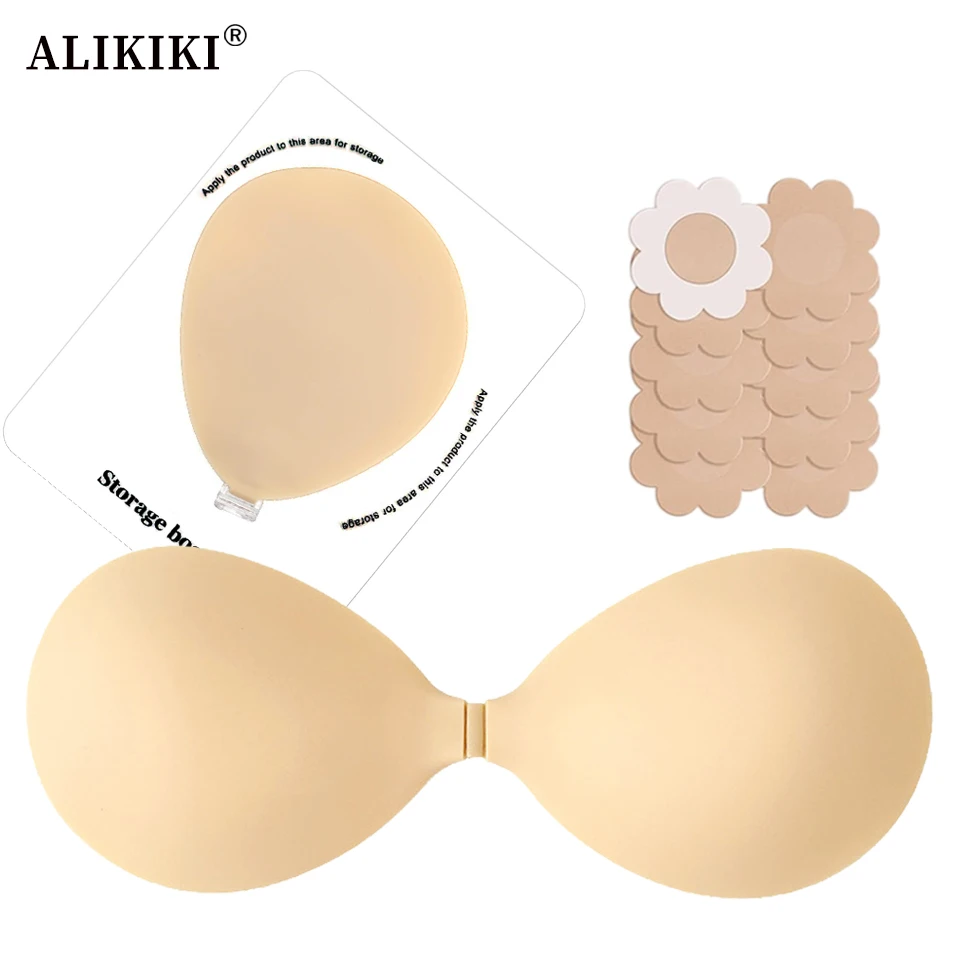 Backless Bra Sticky - Strapless Push Up Sticky Bra Pasties
