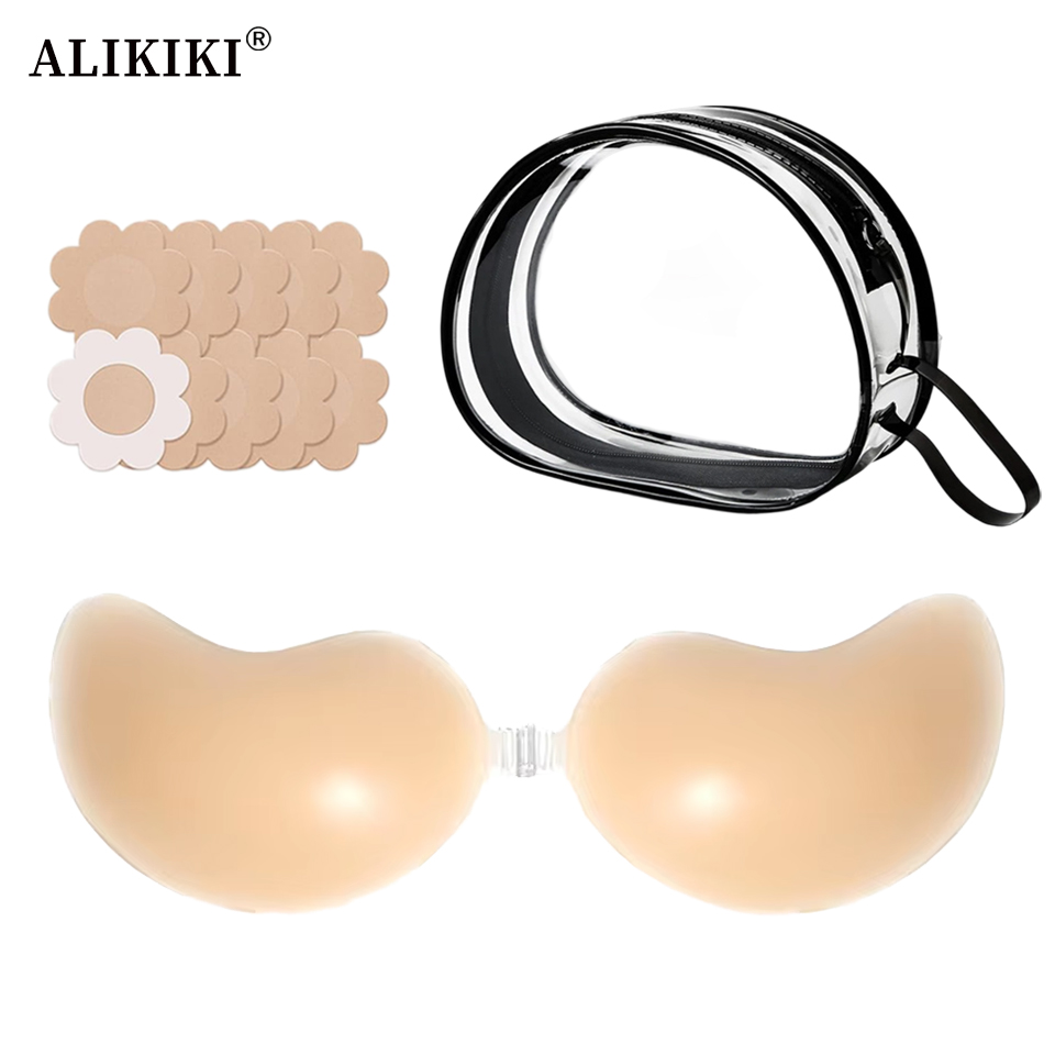 Backless Bra Sticky - Invisible Sticky Bra and Nipple Covers