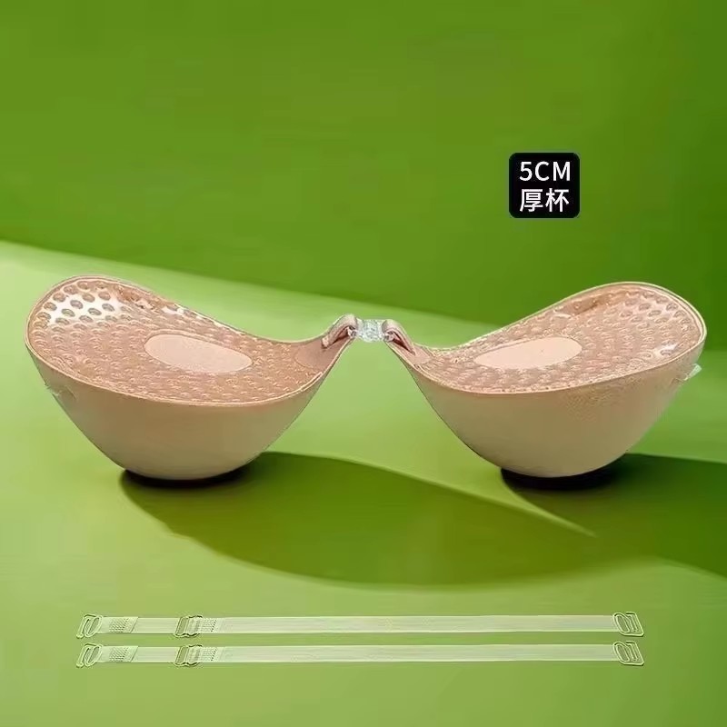 Strapless Bra Adhesive - 5cm Thick Breathable Adhesive Bra Silicone