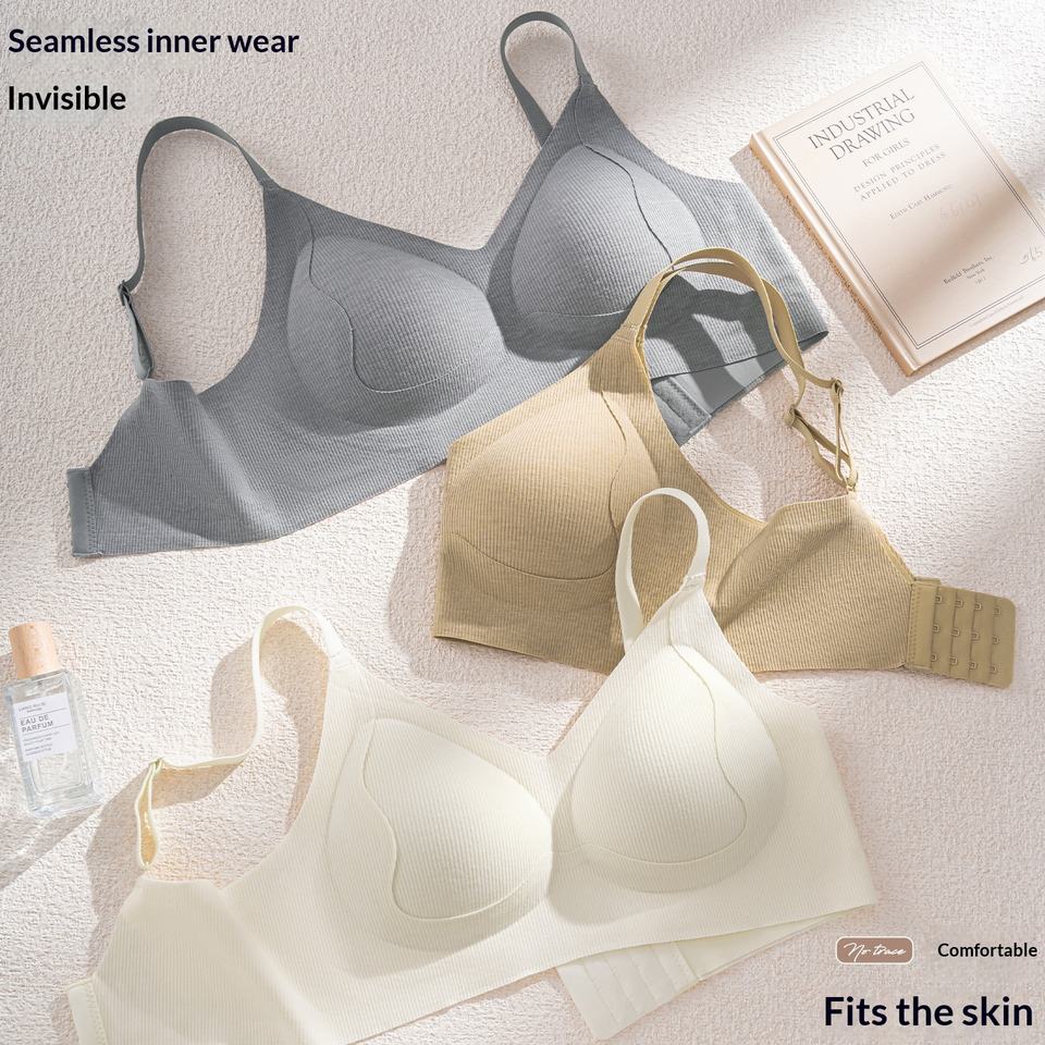 T Shirt Bra Seamless - Seamless Bra for Women Wireless No