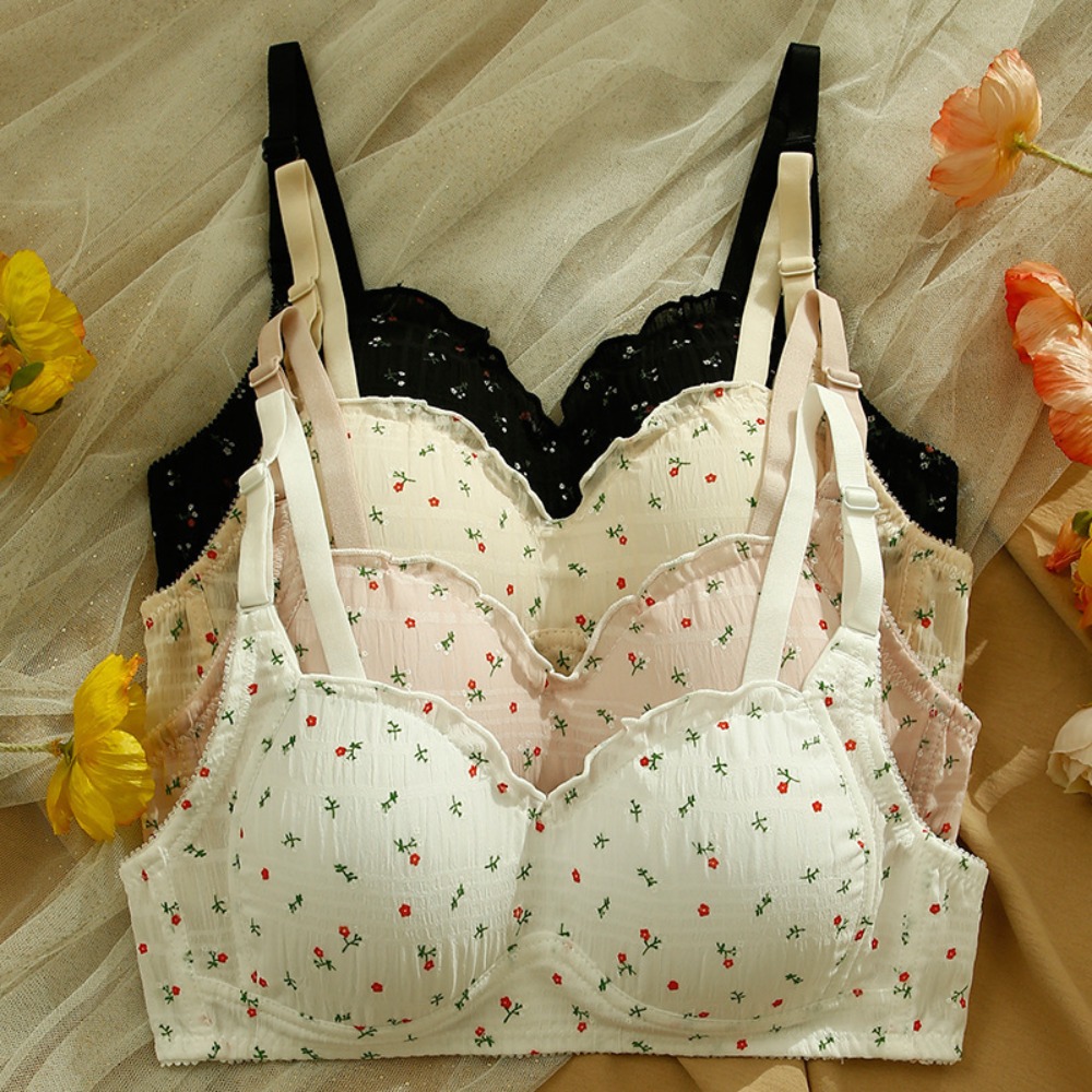Wirefree Bra Comfort - Breathable Seamless Bra Seamless Adjustable Shoulder