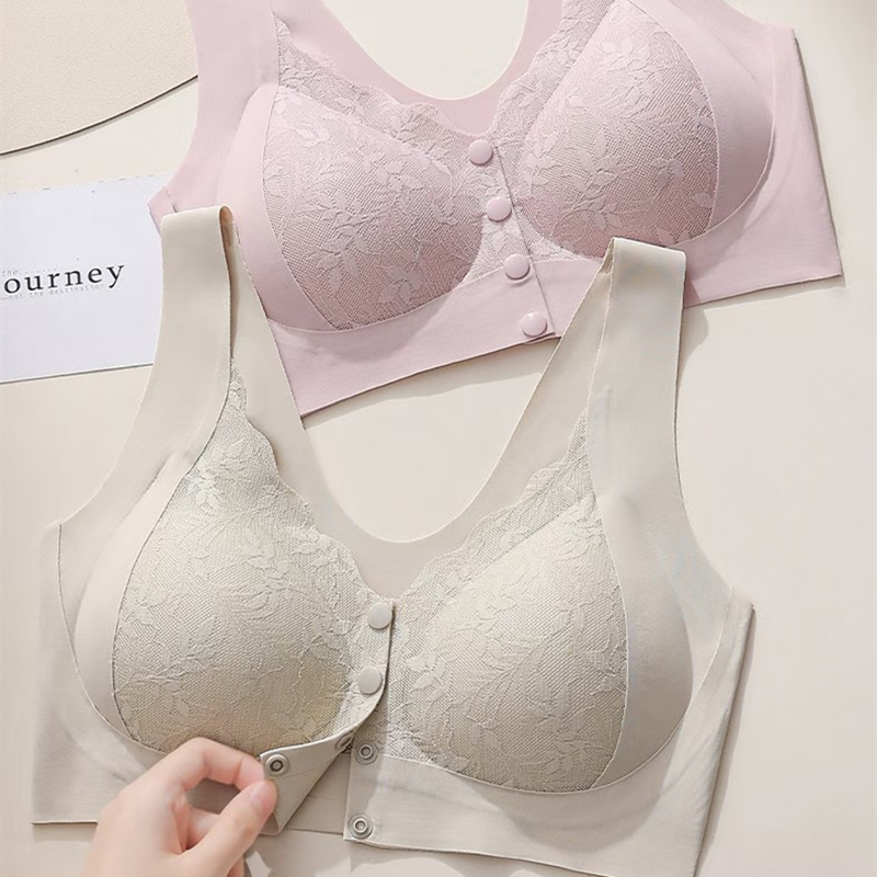 Vest-style Front-button Bra fo - Minimizer Bra Women recension och pris