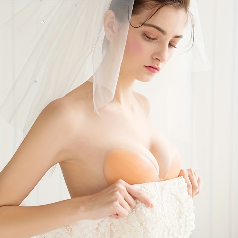 Female Silicone Breast Patch S - Plunge Bra Push Up recension och pris