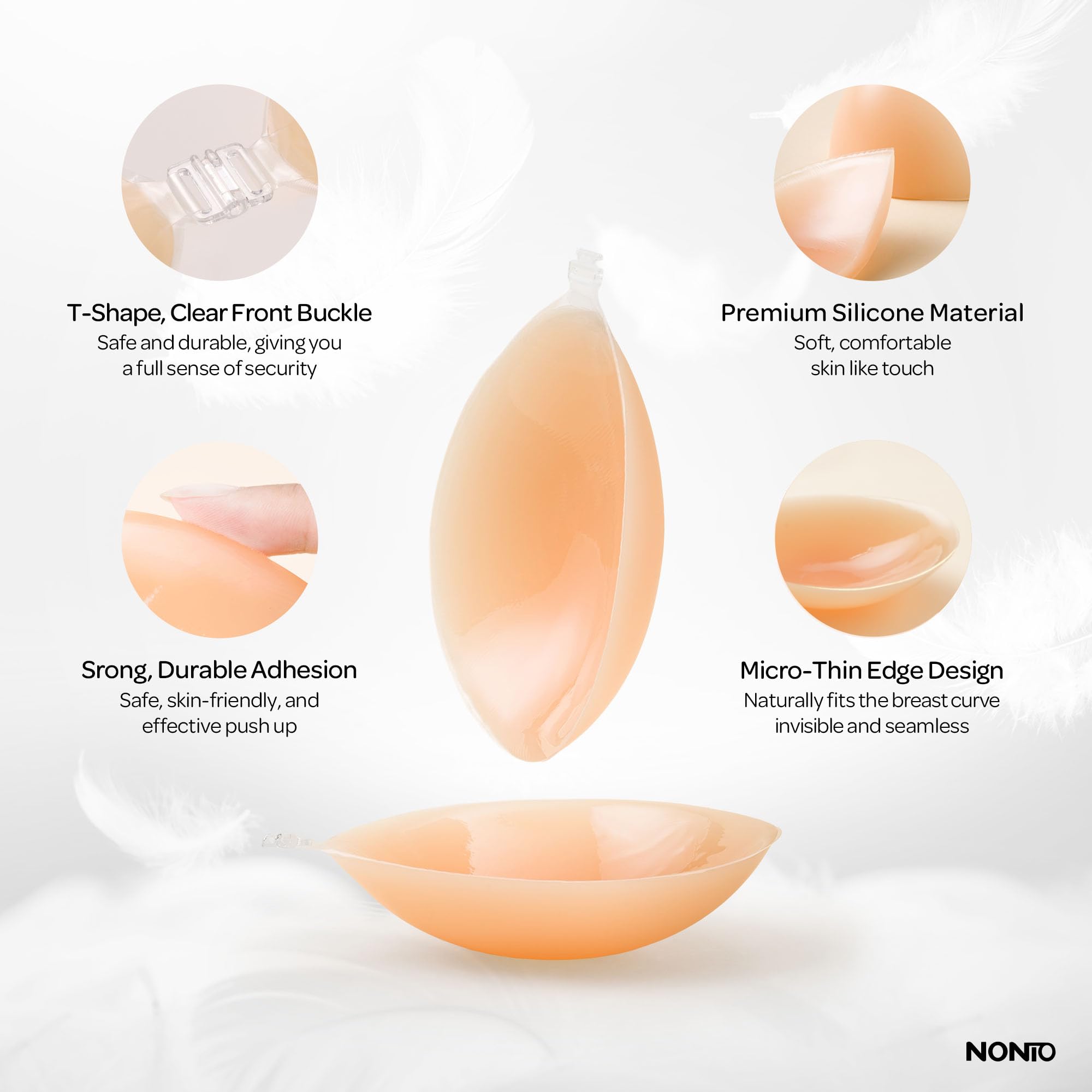 Adhesive Bra Strapless Sticky  - Backless Bra Sticky recension och pris
