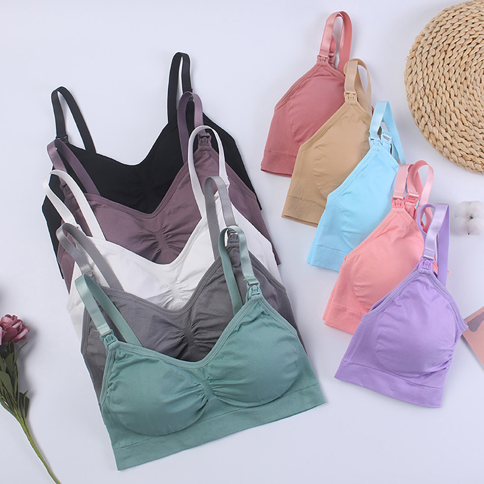 Breathable Maternity Pregnant  - Sleep Bra Bralette recension och pris