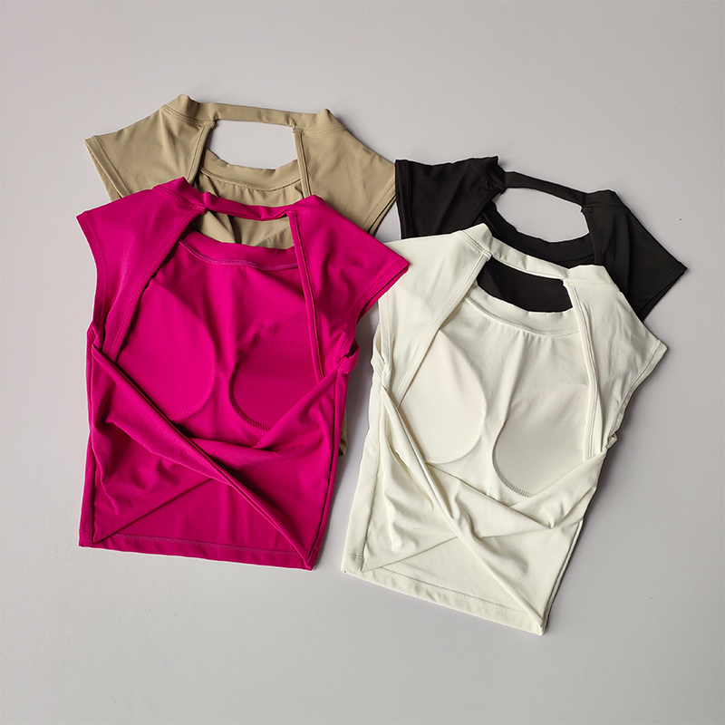 Women Sports Bra Top Push Up S - T Shirt Bra Seamless recension och pris