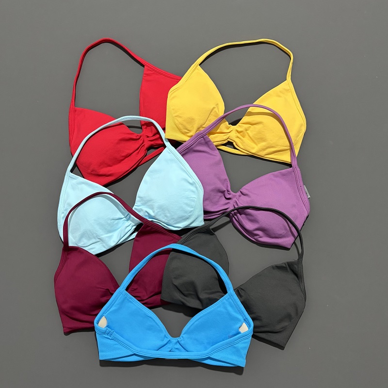 Sports Strappy Bra Yoga Underw - Sports Bra Racerback recension och pris