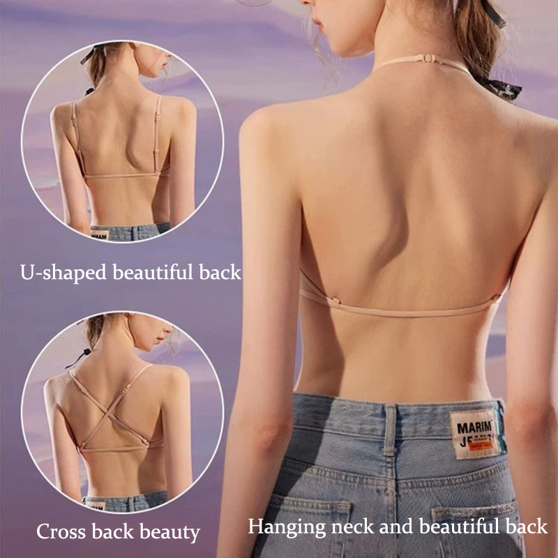 Women Seamless Bras Deep V Nec - Sleep Bra Bralette recension och pris