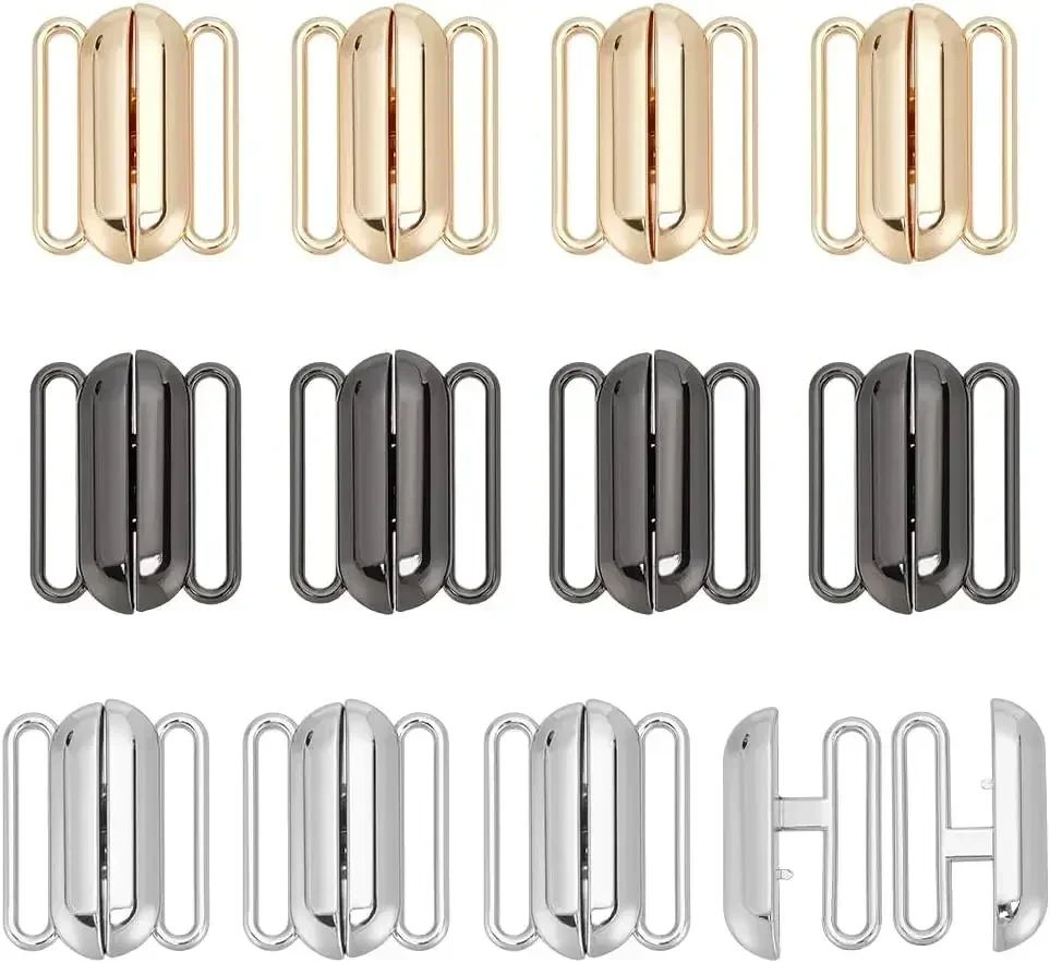 12 Sets 3 Colors Front Closing - Nursing Bra Clip recension och pris