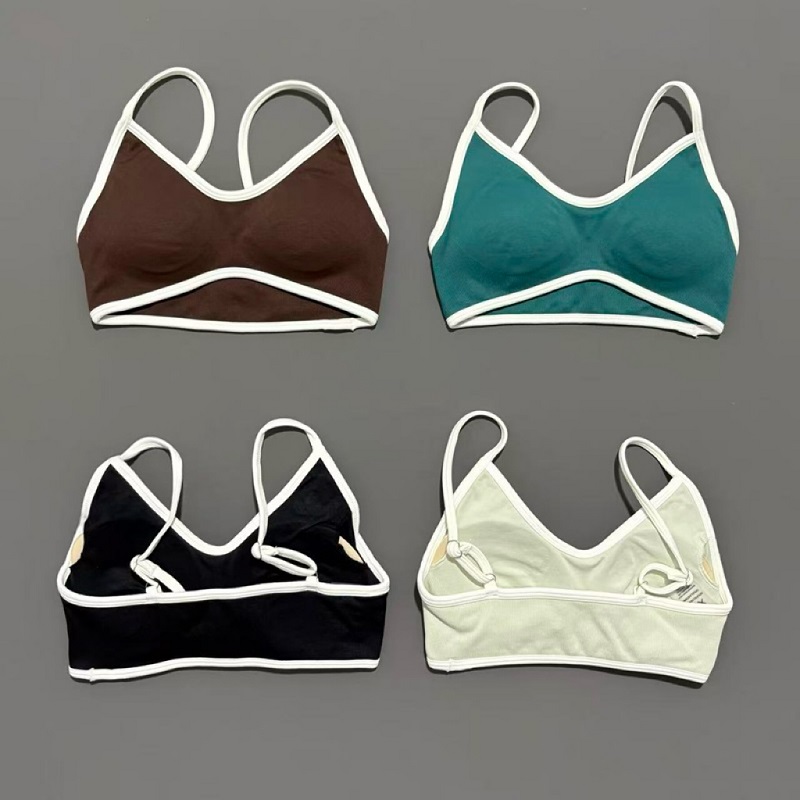 Women Sports Bra Adjustable Hi - Plunge Bra Push Up recension och pris