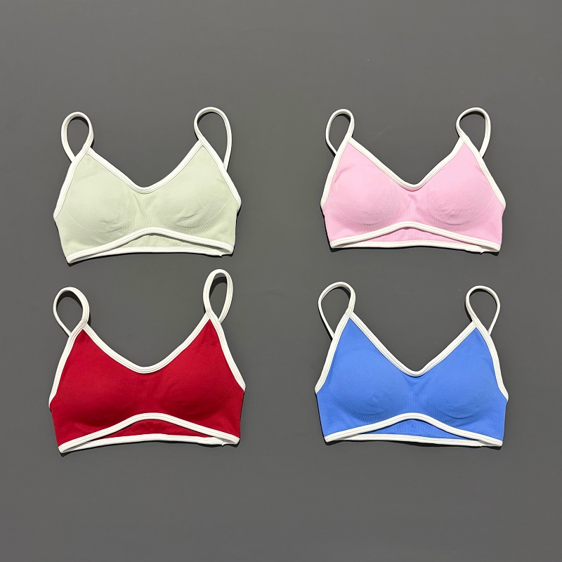 Women Sports Bra Adjustable Hi - Plunge Bra Push Up recension och pris