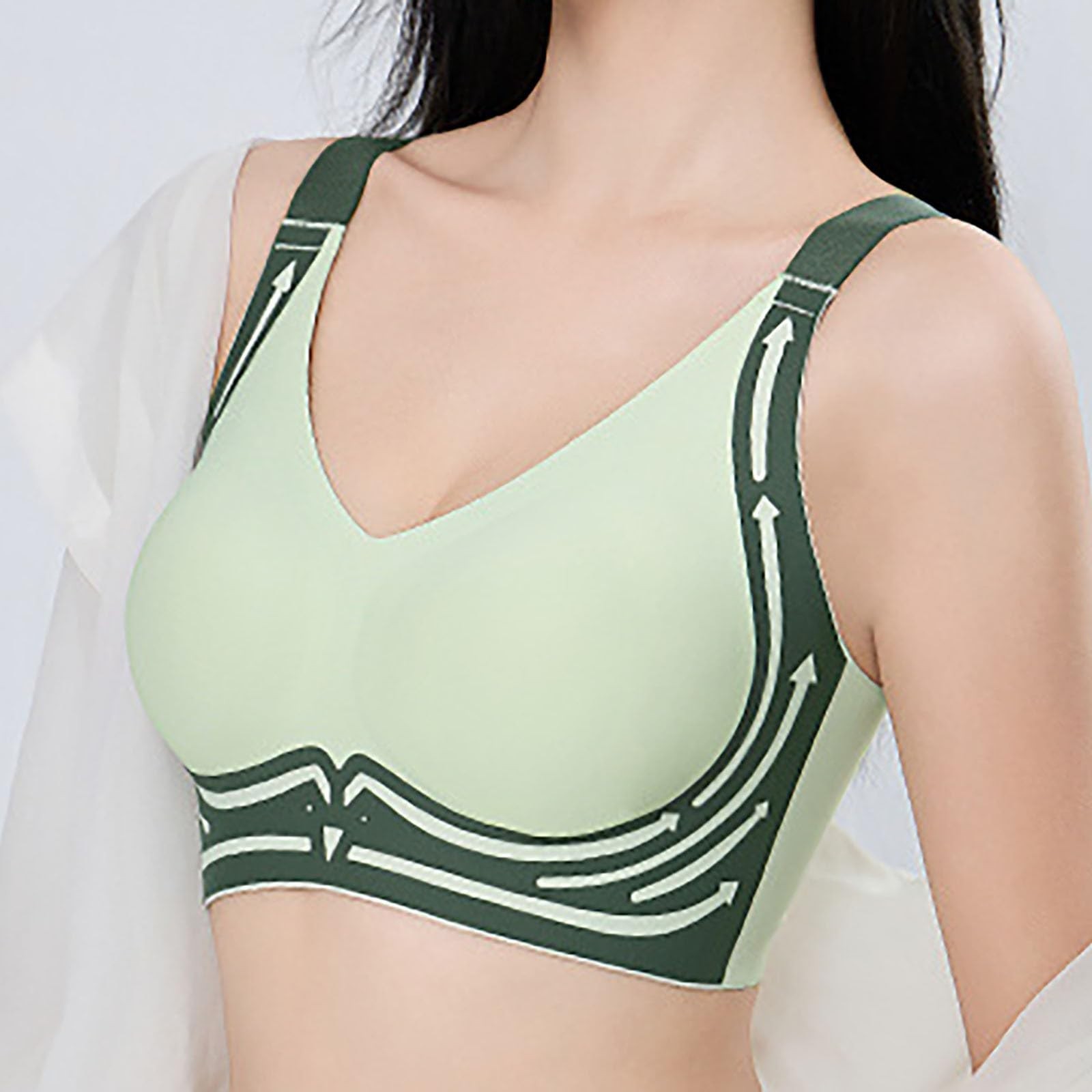 Women Seamless Bras Plus Size  - Sleep Bra Bralette recension och pris
