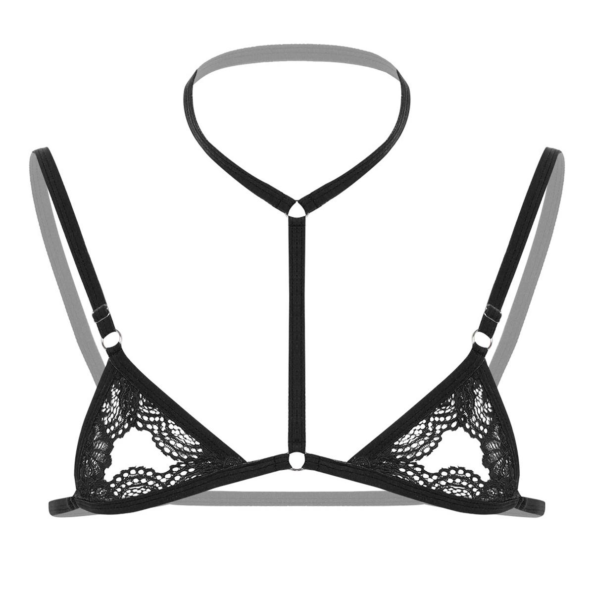 Sexy Men Harness Erotic Bra Ma - Sheer Bra Lace recension och pris