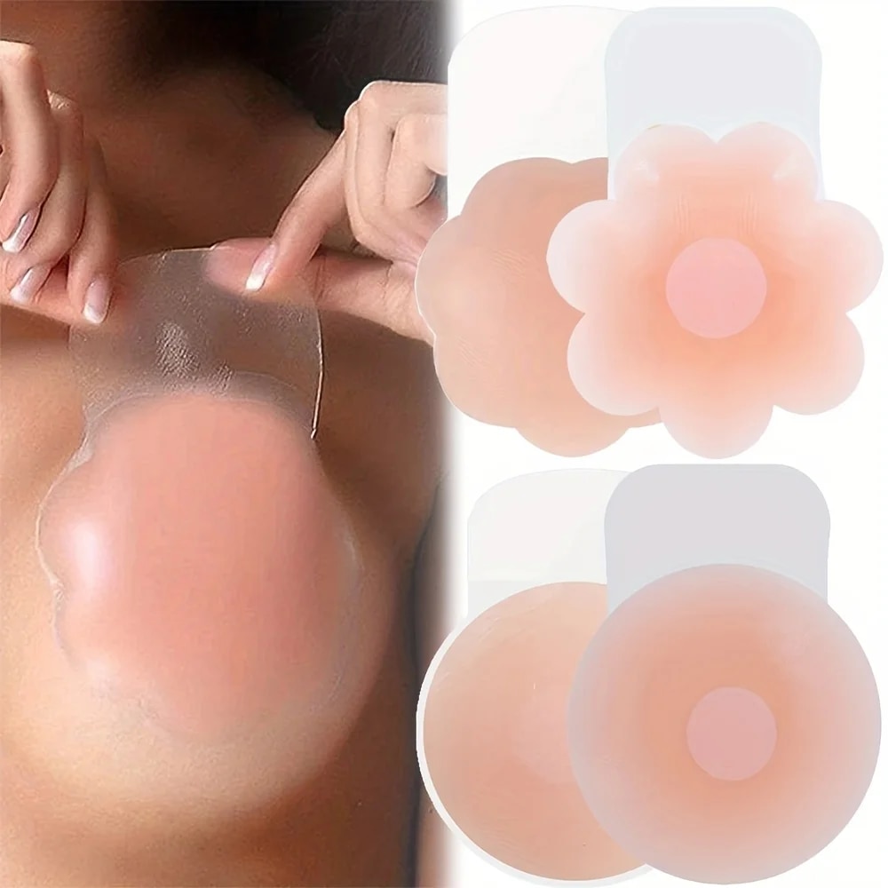 1Pairs Silicone Nipple Cover L - Push Up Bra Silicone recension och pris