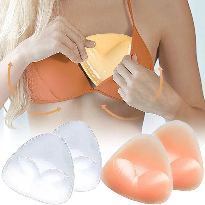 1pair Swimwear Silicone Bra In - Push Up Bra Silicone recension och pris