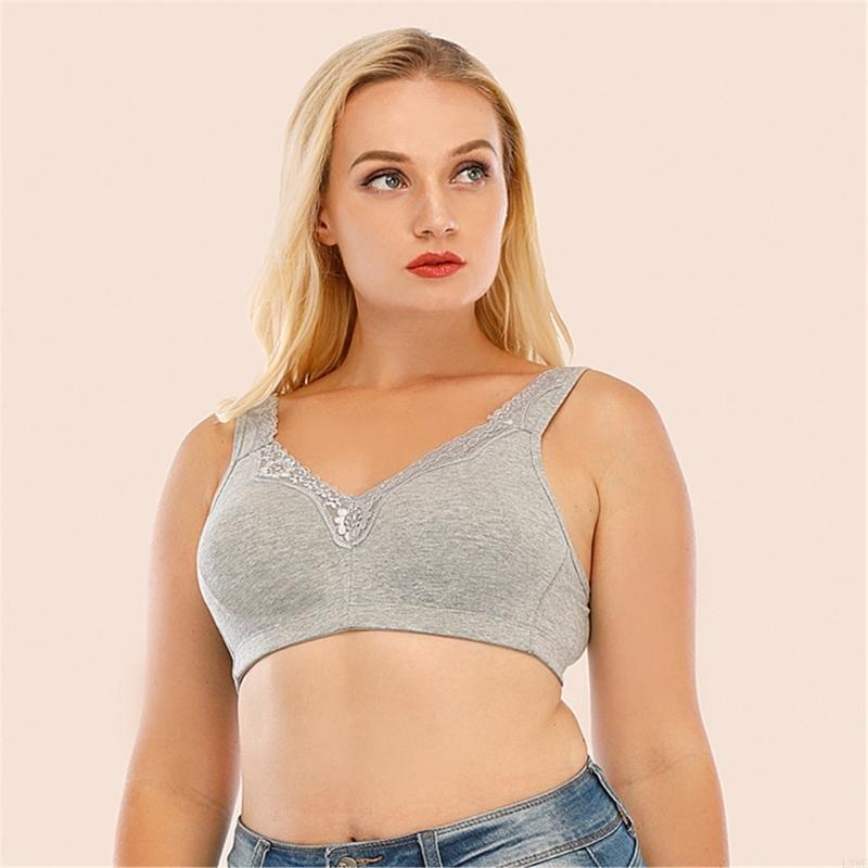 L38E Womens Wireless Big Size  - Cotton Bra Everyday recension och pris