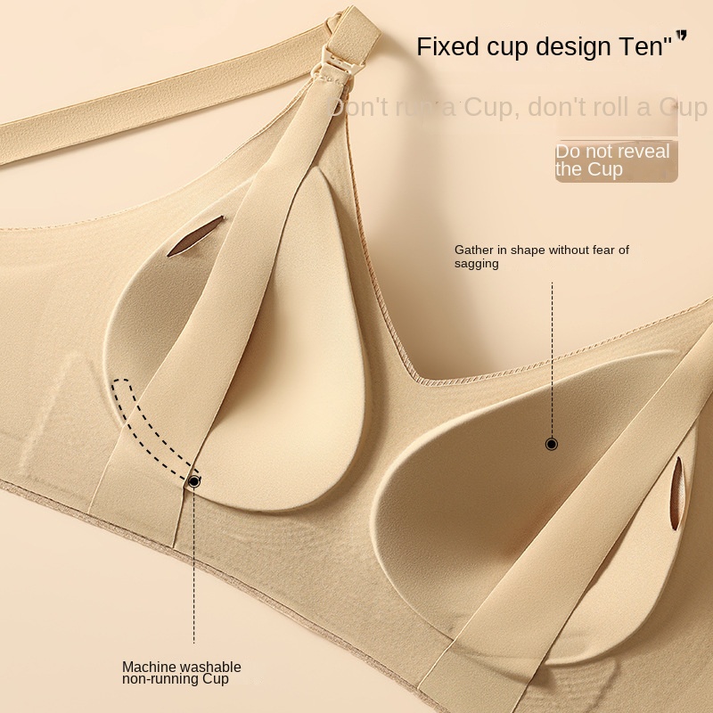 Postpartum Nursing Bra with Fr - Nursing Bra Clip recension och pris