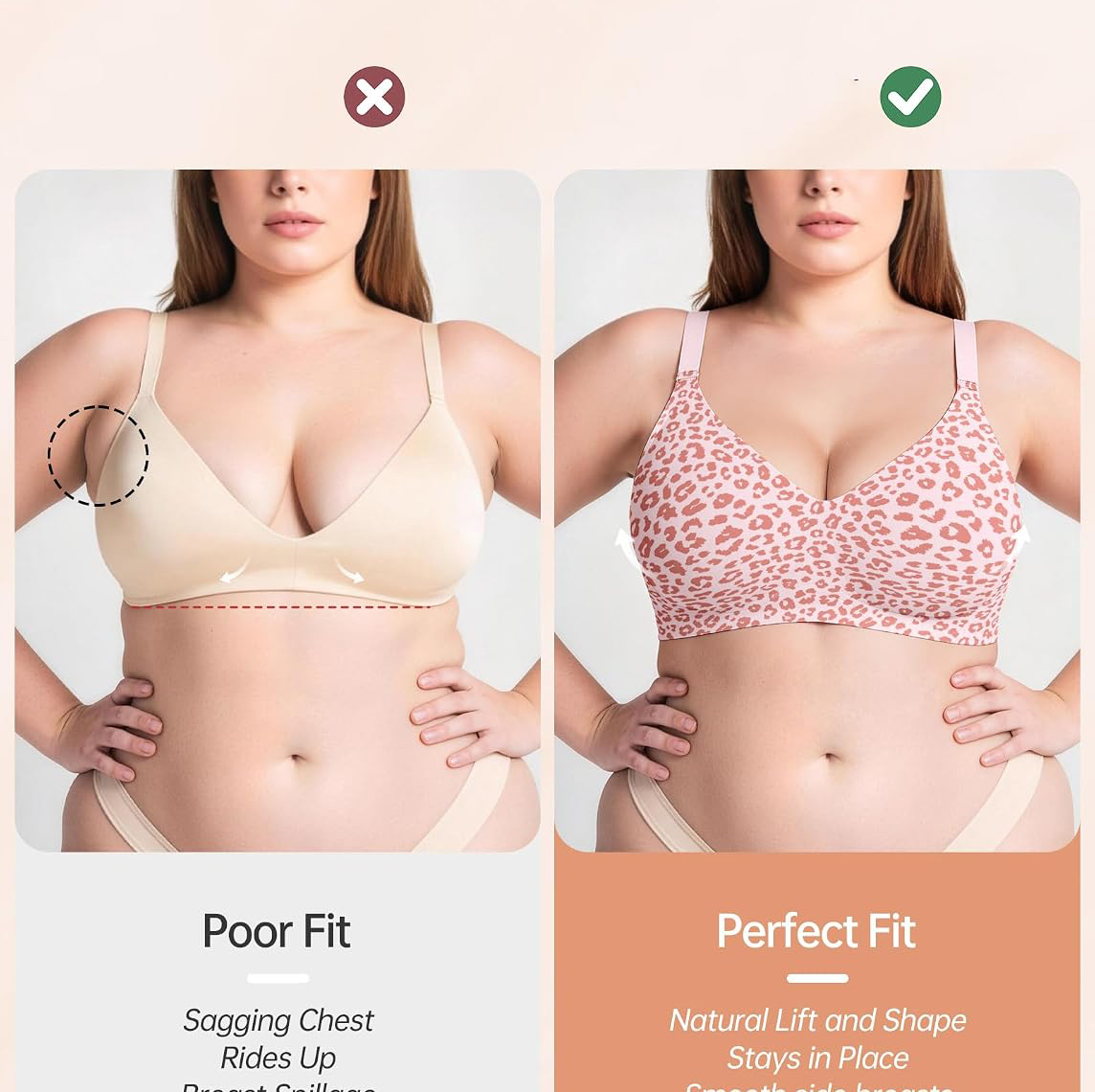 Women's Wireless Jelly Bra Sup - Wirefree Bra Comfort recension och pris