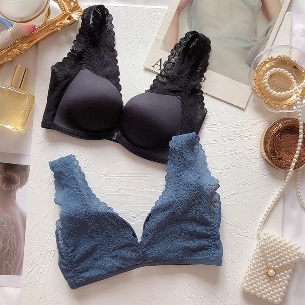 Lace Lace Front Buckle Bra Bea - Minimizer Bra Women recension och pris
