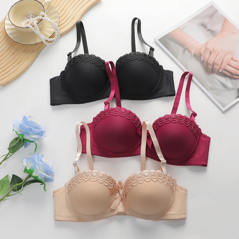 Nylon Bra Lace Bralettes for W - Demi Bra Balconette recension och pris