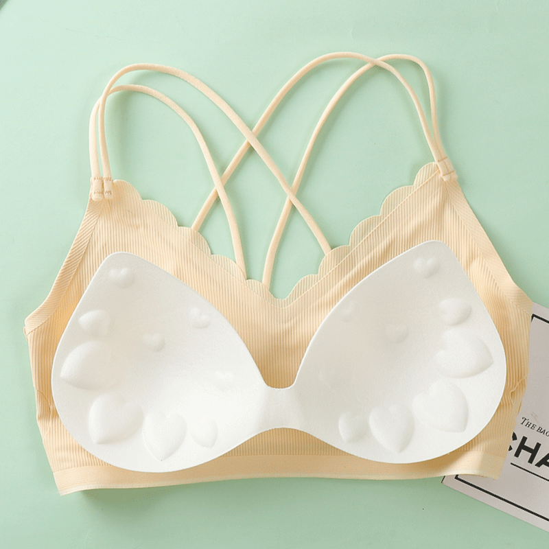 3D Sexy Lingerie Seamless Spor - Sheer Bra Lace recension och pris