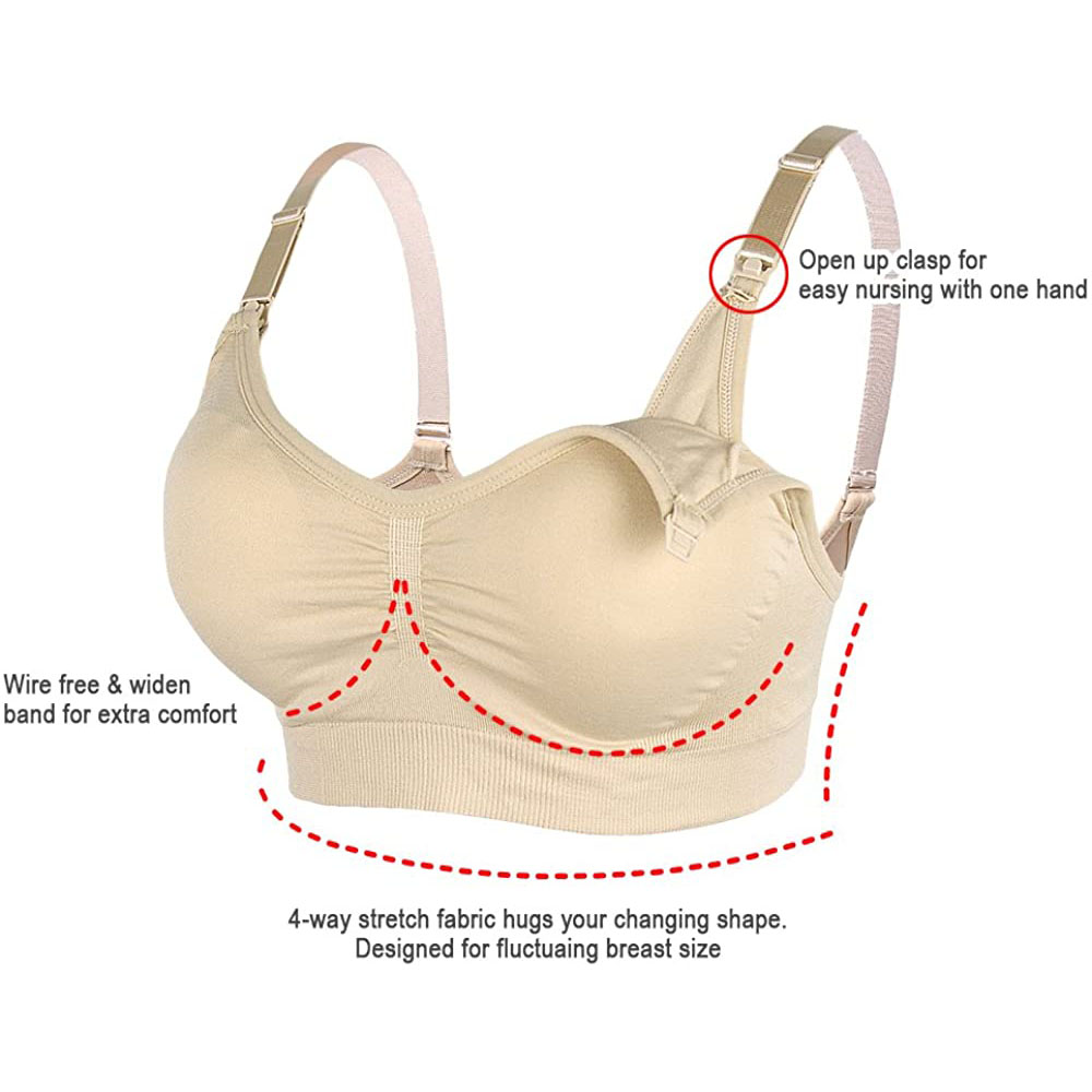 Womens Maternity  Nursing Bra  - Nursing Bra Clip recension och pris