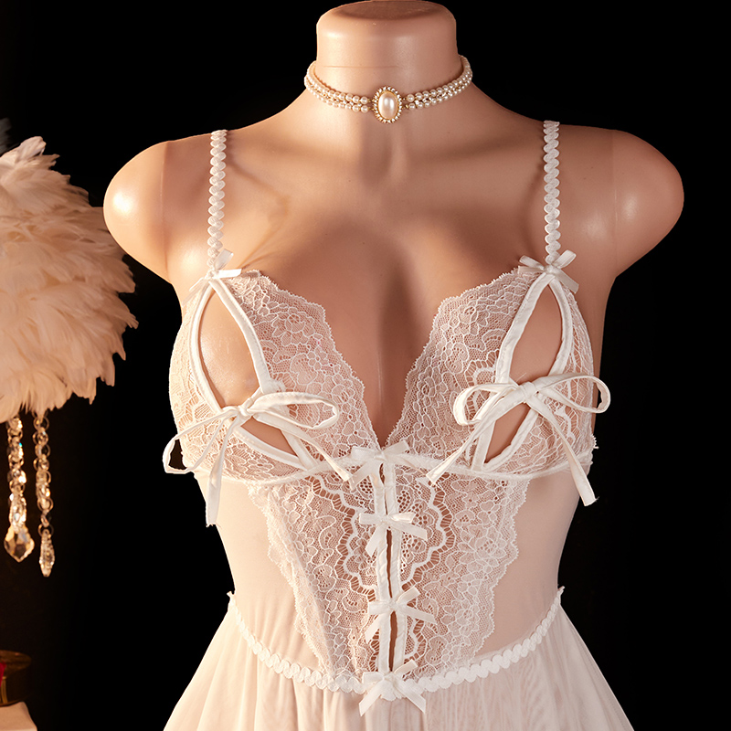 Transparent Sexy Woman Lingeri - Sheer Bra Lace recension och pris
