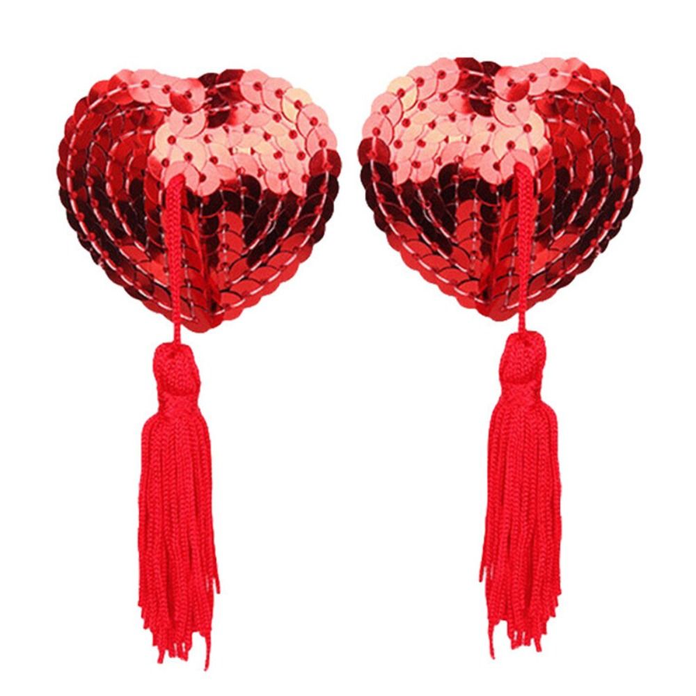 1 Pair Sexy Heart Shape Bra Ni - Strapless Bra Adhesive recension och pris