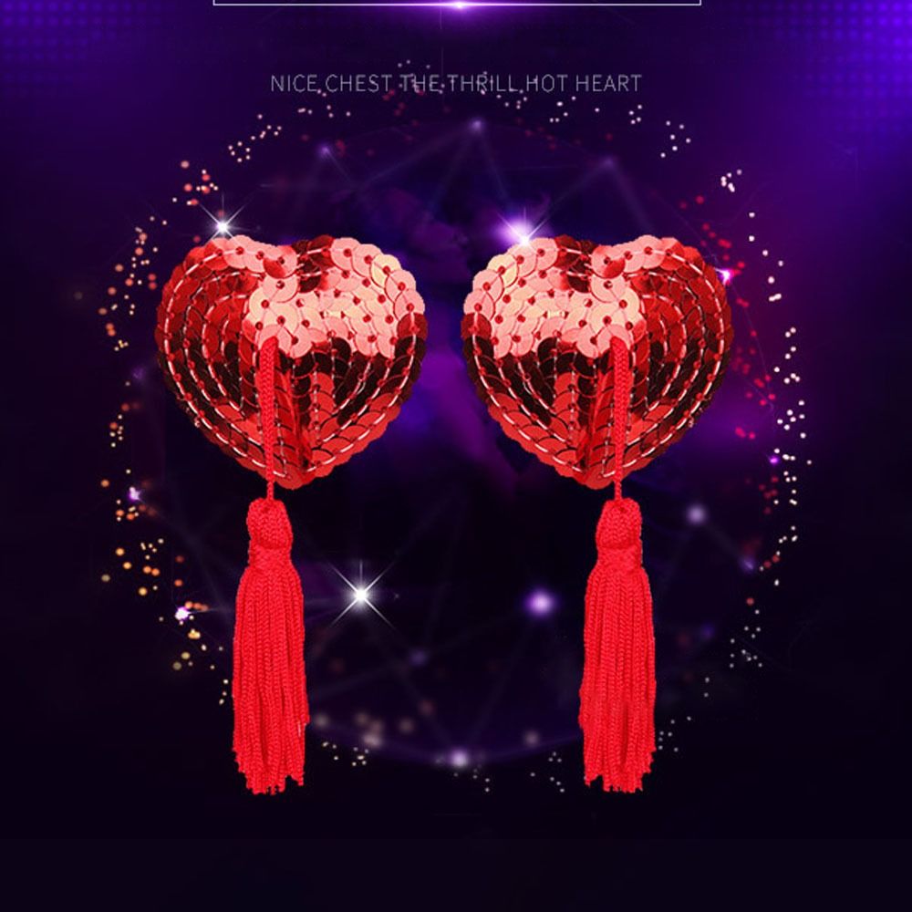 1 Pair Sexy Heart Shape Bra Ni - Strapless Bra Adhesive recension och pris