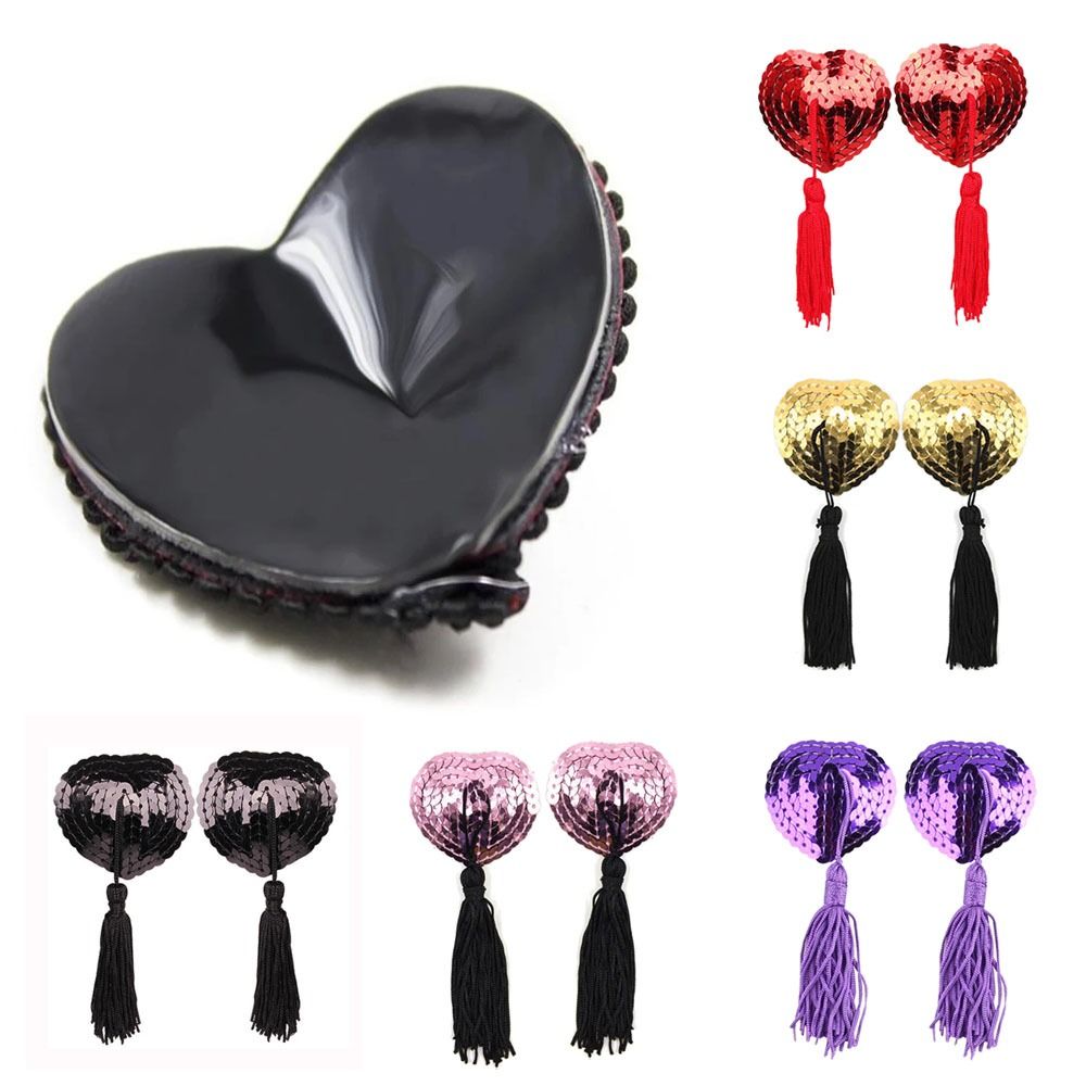 1 Pair Sexy Heart Shape Bra Ni - Strapless Bra Adhesive recension och pris
