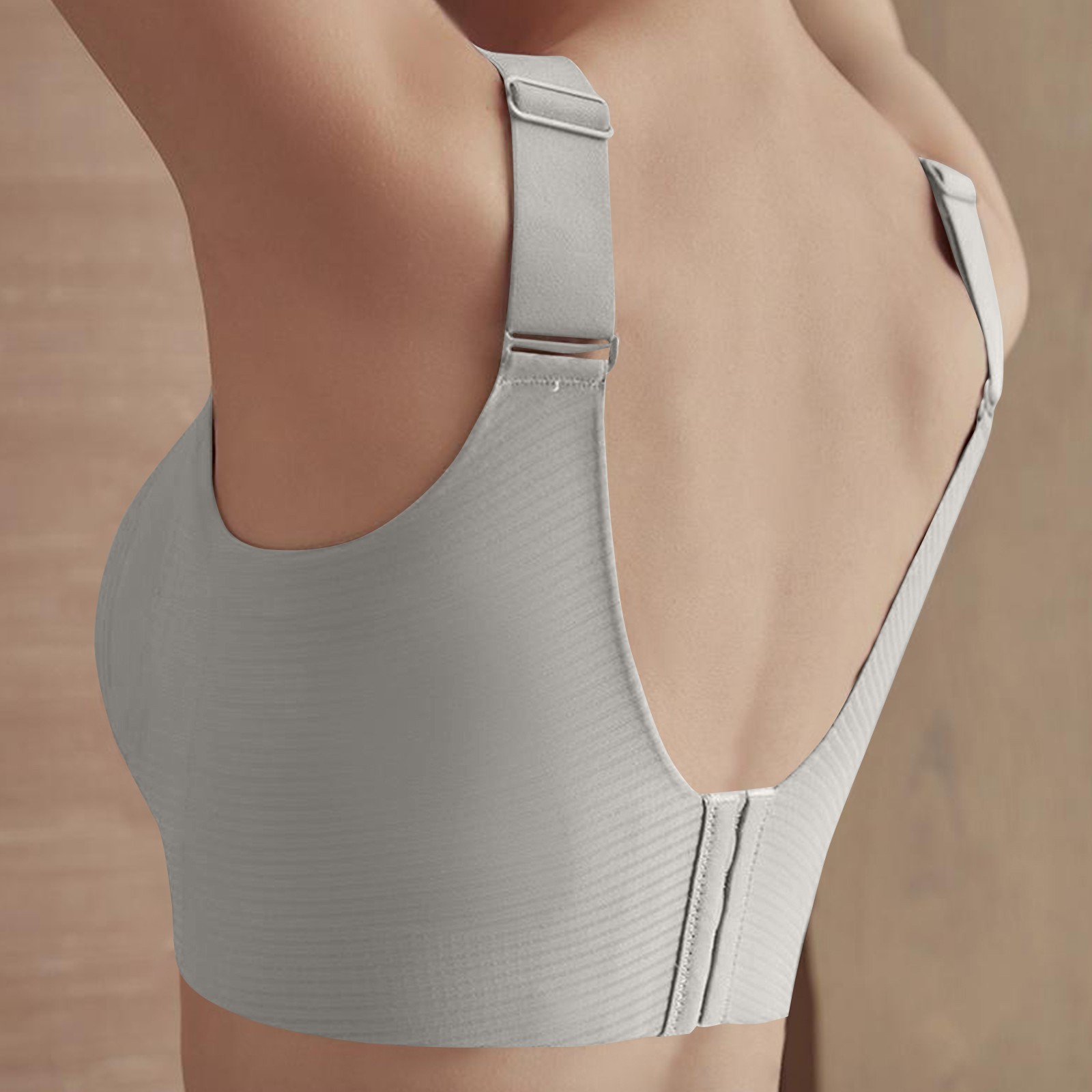 Back Sports Bra Removable Cups - T Shirt Bra Seamless recension och pris