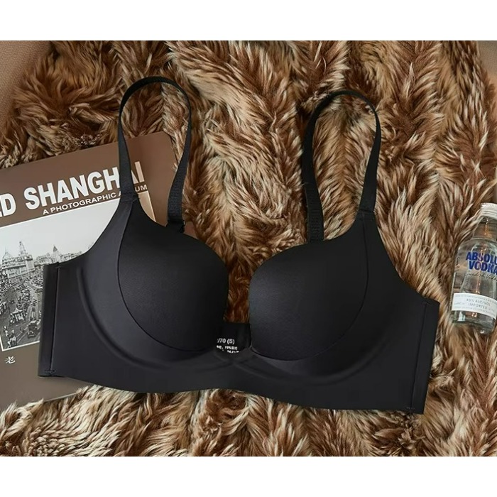 Small Boobs Push Up Bra Set Ha - T Shirt Bra Seamless recension och pris