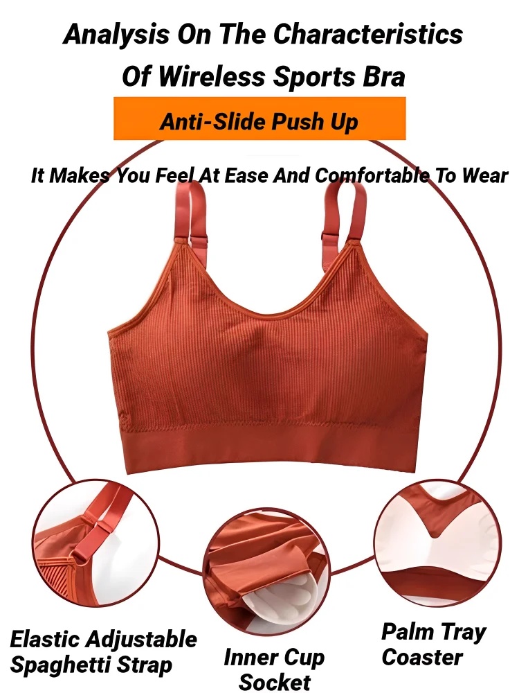 Seamless Brassiere Bras For Wo - Sleep Bra Bralette recension och pris