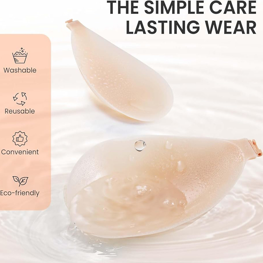 Strapless Push Up Sticky Bra P - Backless Bra Sticky recension och pris