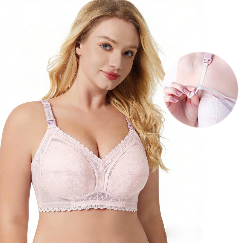Plus Size EFG Cup Lace Trim Ma - Nursing Bra Clip recension och pris