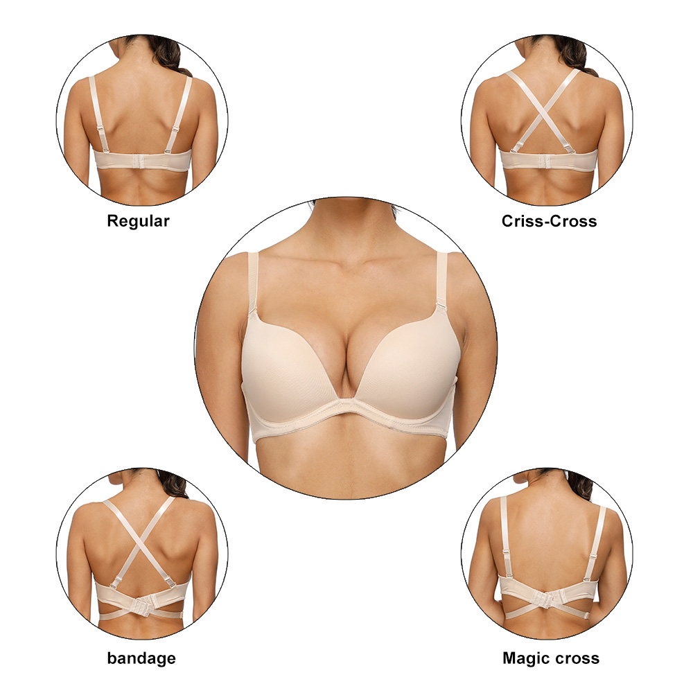 Vgplay Plunge Women Bra Light  - Convertible Bra Multiway recension och pris