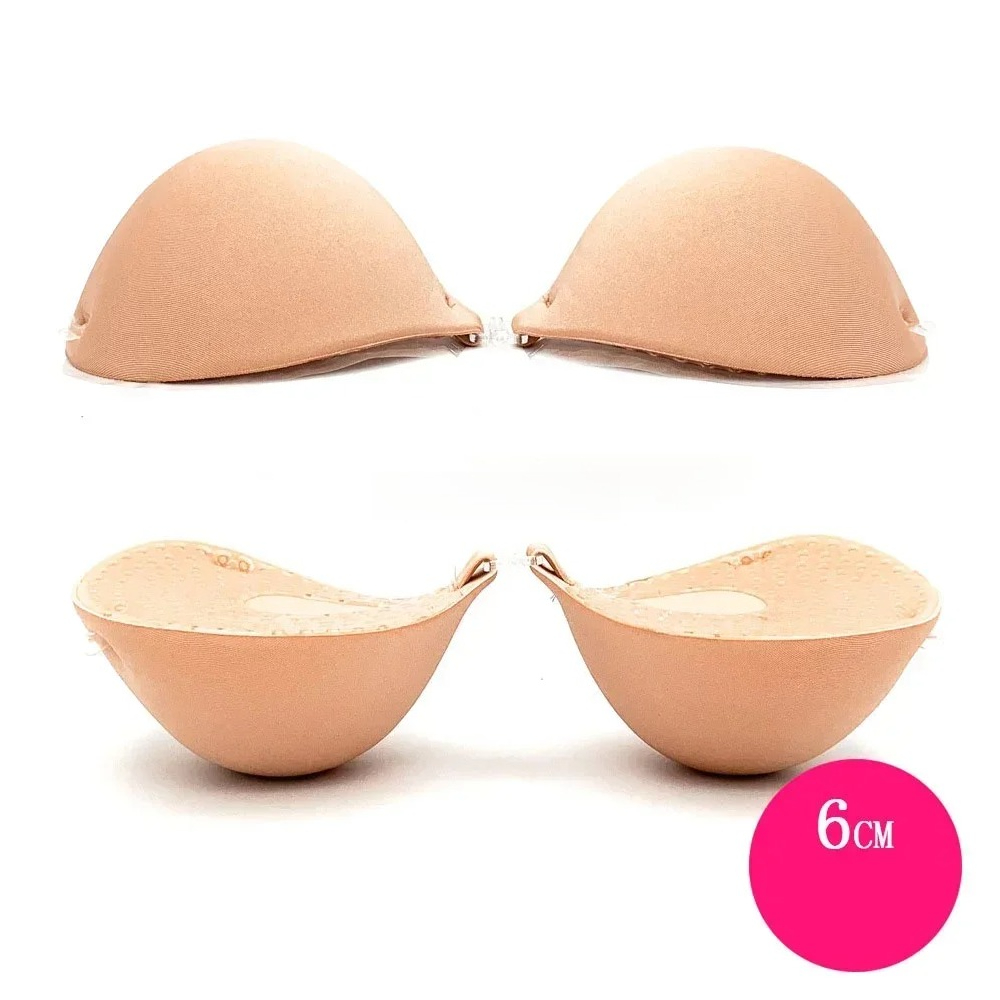 5cm/6cm Silicone Push Up Bra f - Backless Bra Sticky recension och pris
