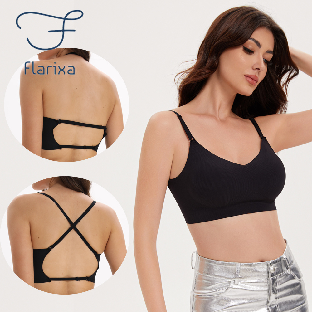 Flarixa Seamless Low Back Bra  - Convertible Bra Multiway recension och pris