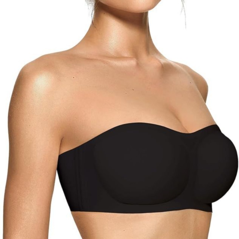 Women's Strapless Bra with Pus - Wirefree Bra Comfort recension och pris