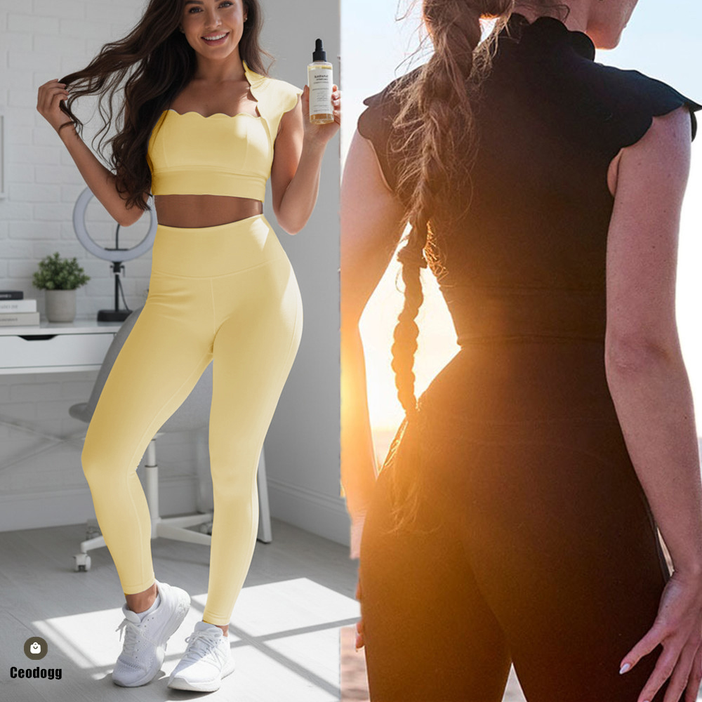 Pad Wavy Women Sports Vest Yog - Sports Bra Racerback recension och pris