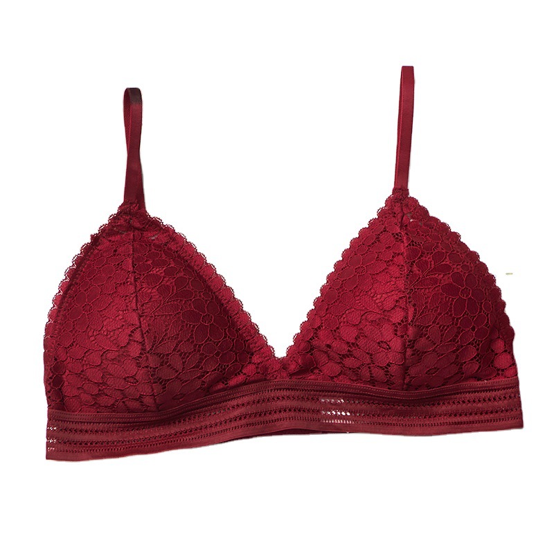2026 Women's Bra New French Tr - Sheer Bra Lace recension och pris