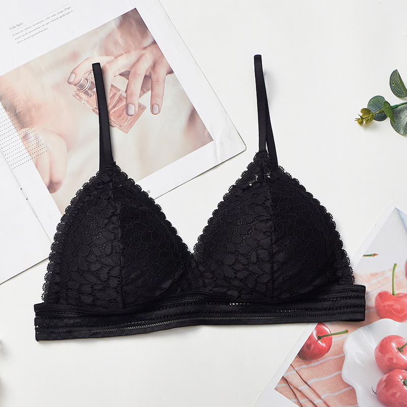 2026 Women's Bra New French Tr - Sheer Bra Lace recension och pris
